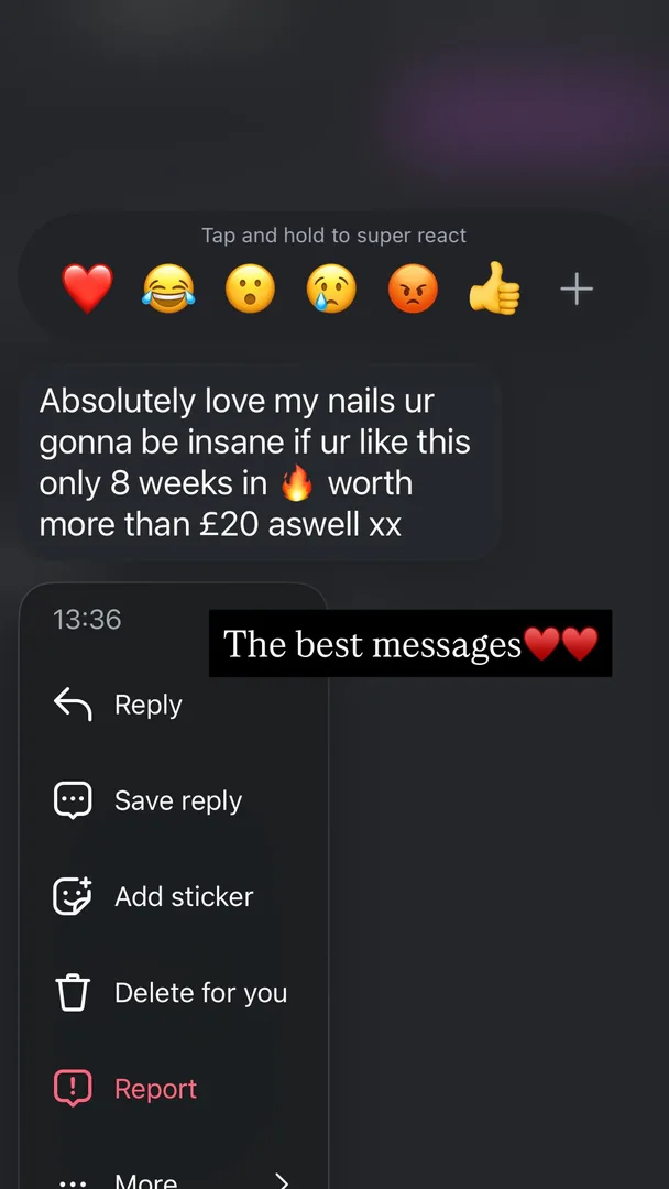 Customer testimonial